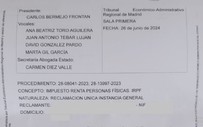 TEAR de Madrid: no es posible fundamentar la regularización en que no se aportaron los libros en formato electrónico